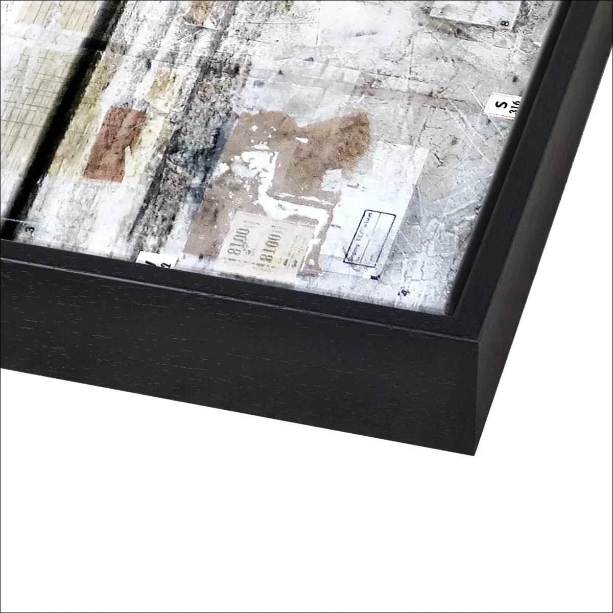 Wandbild GM09B ’Hamburg Dock 10’ von Cosman-Photocollection, Leinwanddruck mit Schattenfuge, 95x125 cm, maritime Hafenmotive