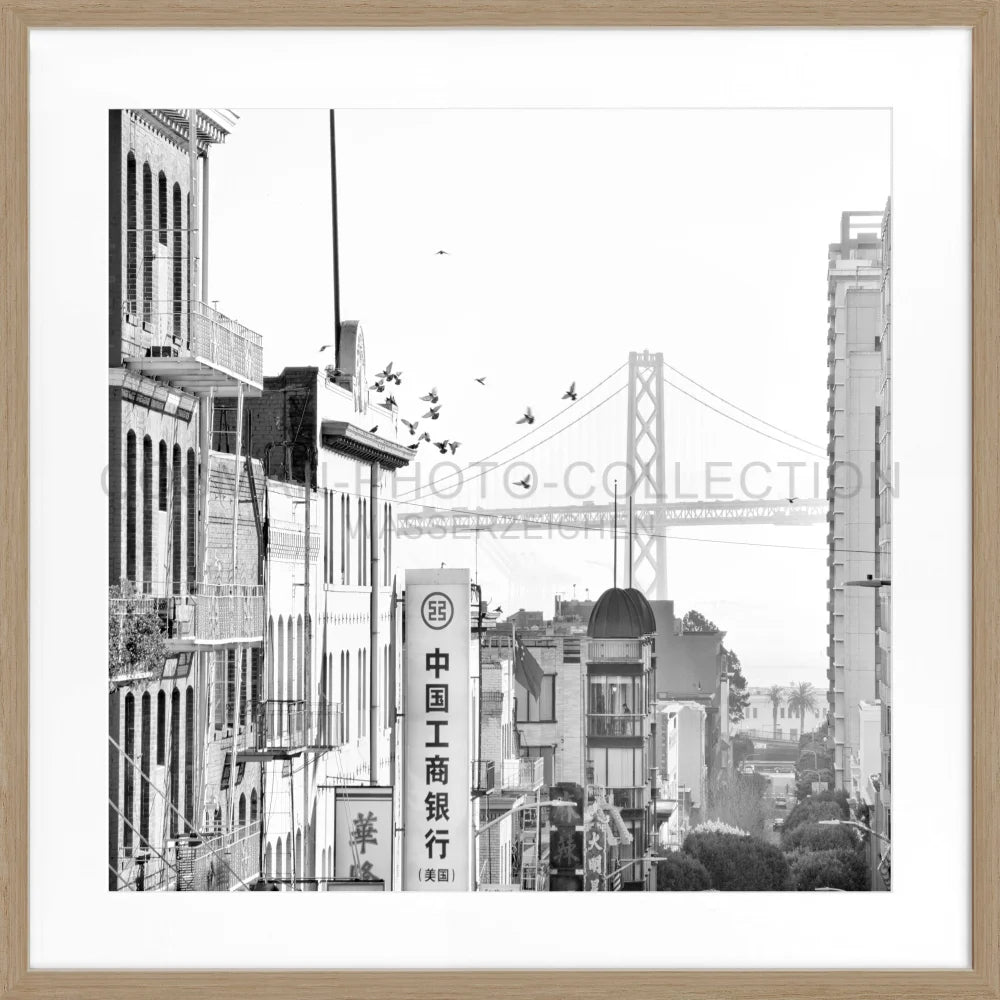 Poster ’Bay Bridge’ San Francisco SF06Q - Wandbilder
