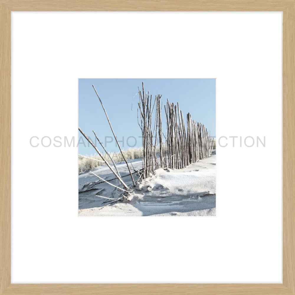Poster ’Beach’ Sylt SY70O - 43x43cm Objektrahmen
