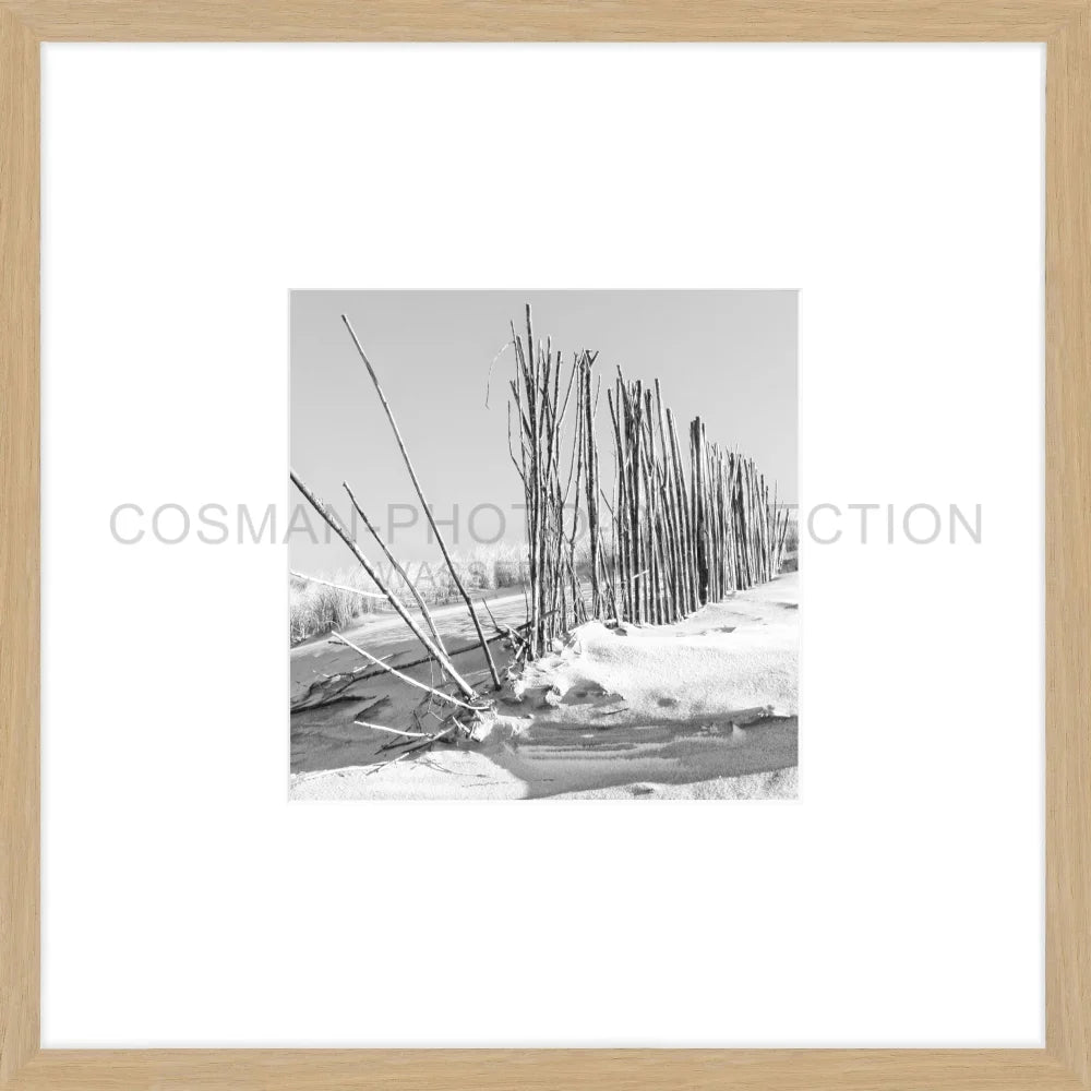 Poster ’Beach’ Sylt SY70O - 43x43cm Objektrahmen
