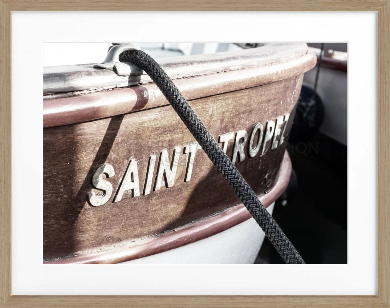 Poster ’Boot’ Saint Tropez ST06 - Wandbilder