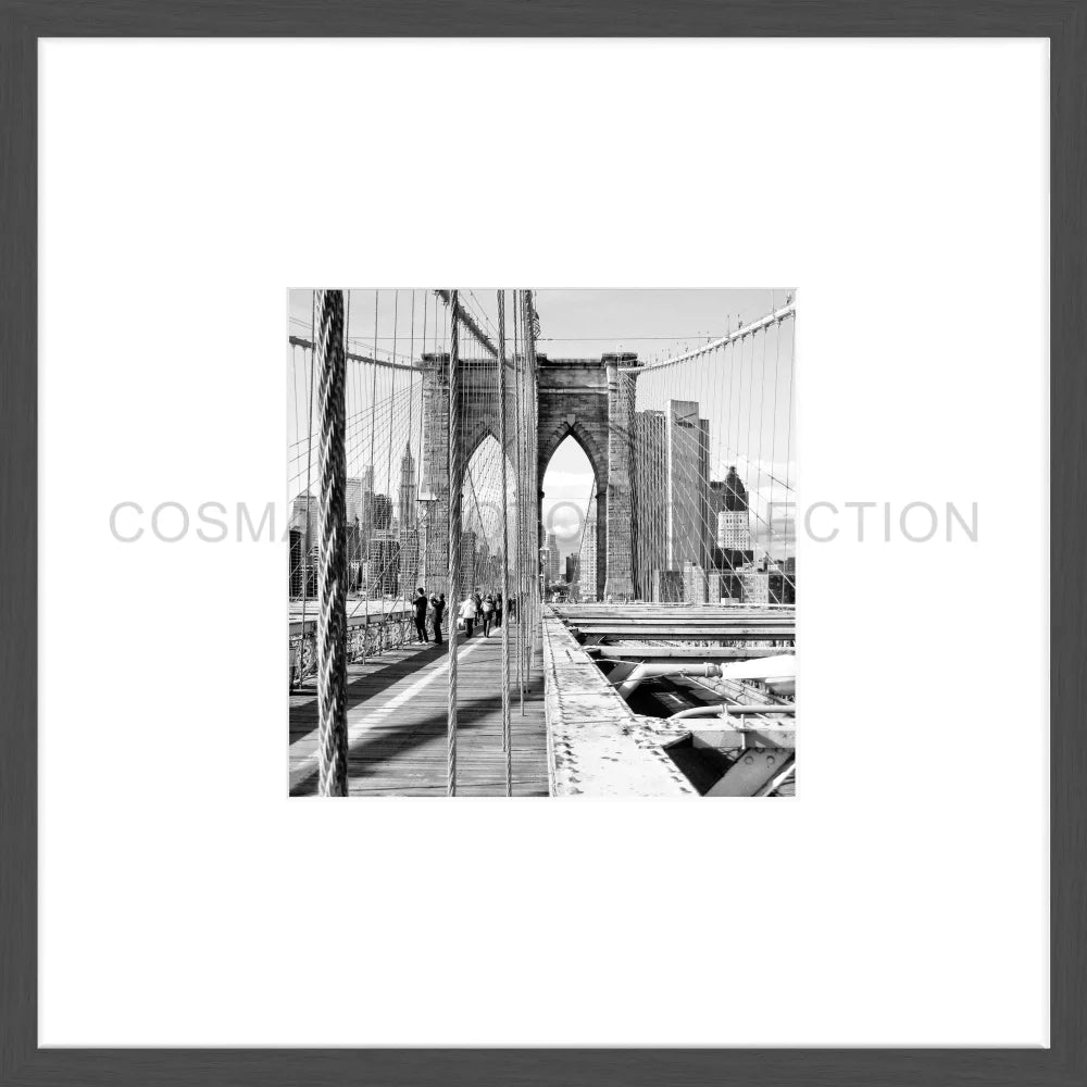 Schwarz-Weiß New York Poster