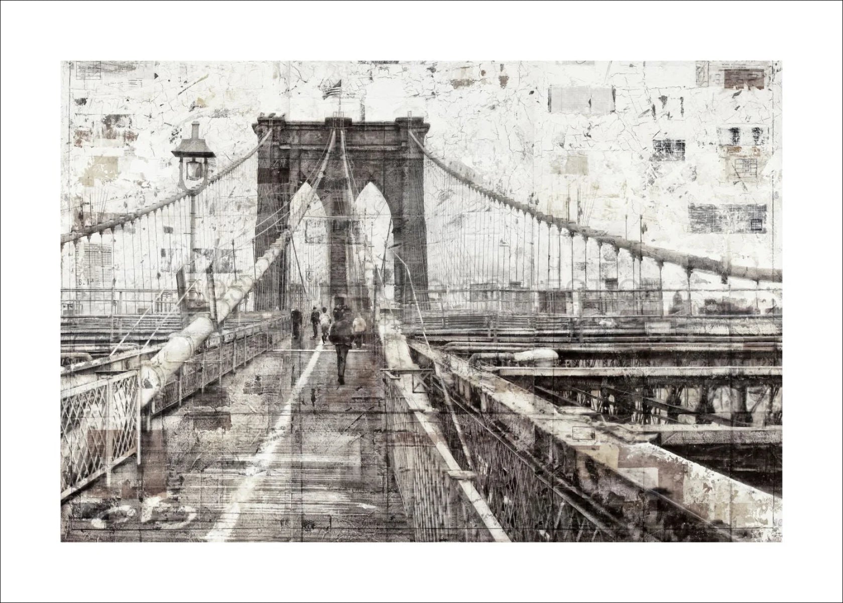Poster / Druck Brooklyn Bridge GM02 - Wandbilder