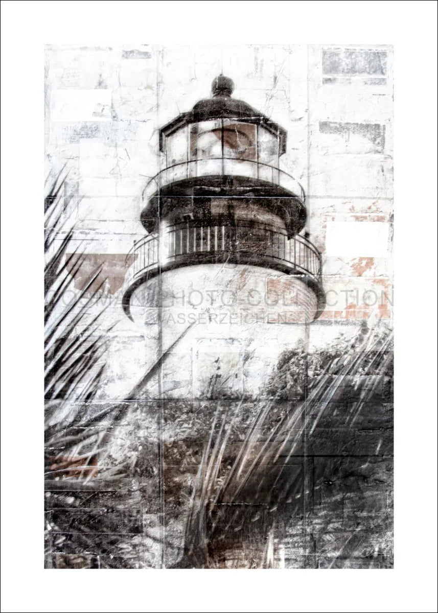 Poster / Druck Florida Key West ’Lighthouse’ GM75