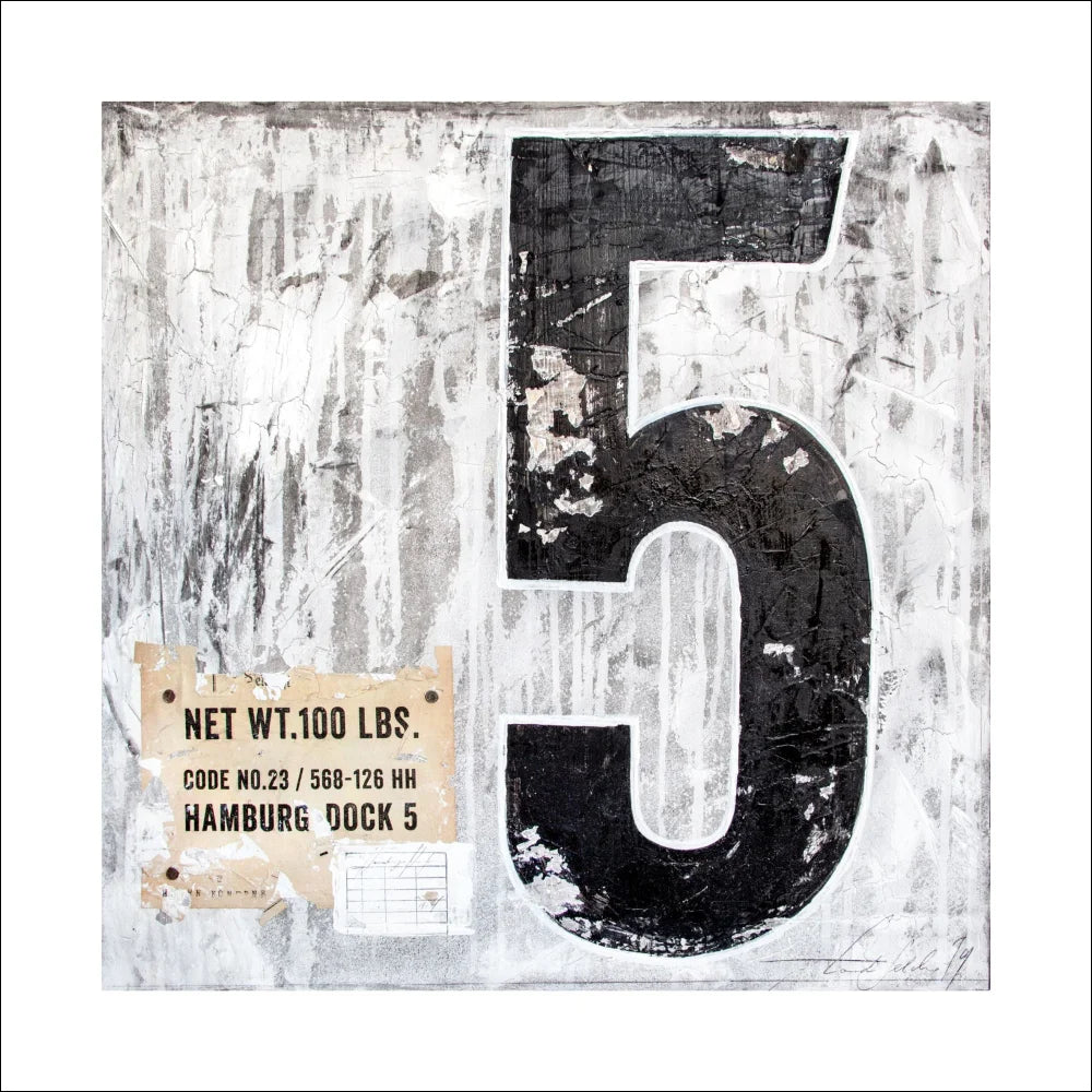 Poster / Print 'five' GM11