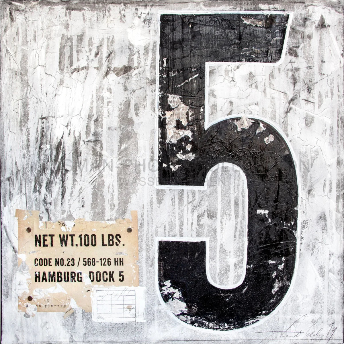 Poster / Druck ’fünf’ GM11 - Wandbilder