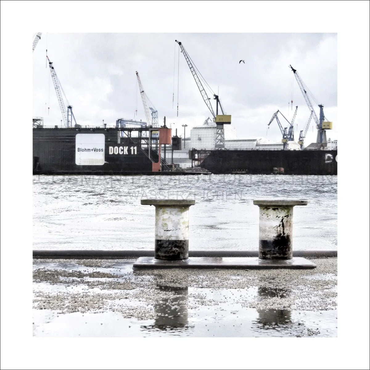 Poster / Druck Hamburg Hafen ’Dock 11’ HH05KQ - Wandbilder