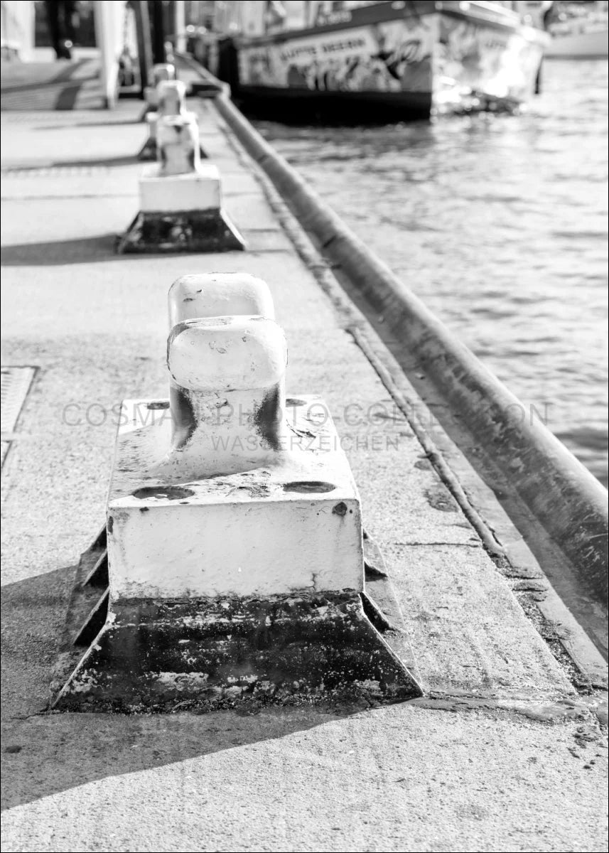 Poster / Druck Hamburg Hafen ’Poller’ HH05H - Wandbilder