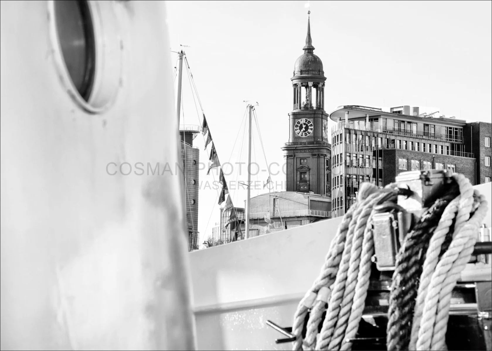 Poster / Druck Hamburg ’Michel’ HH19 - Wandbilder