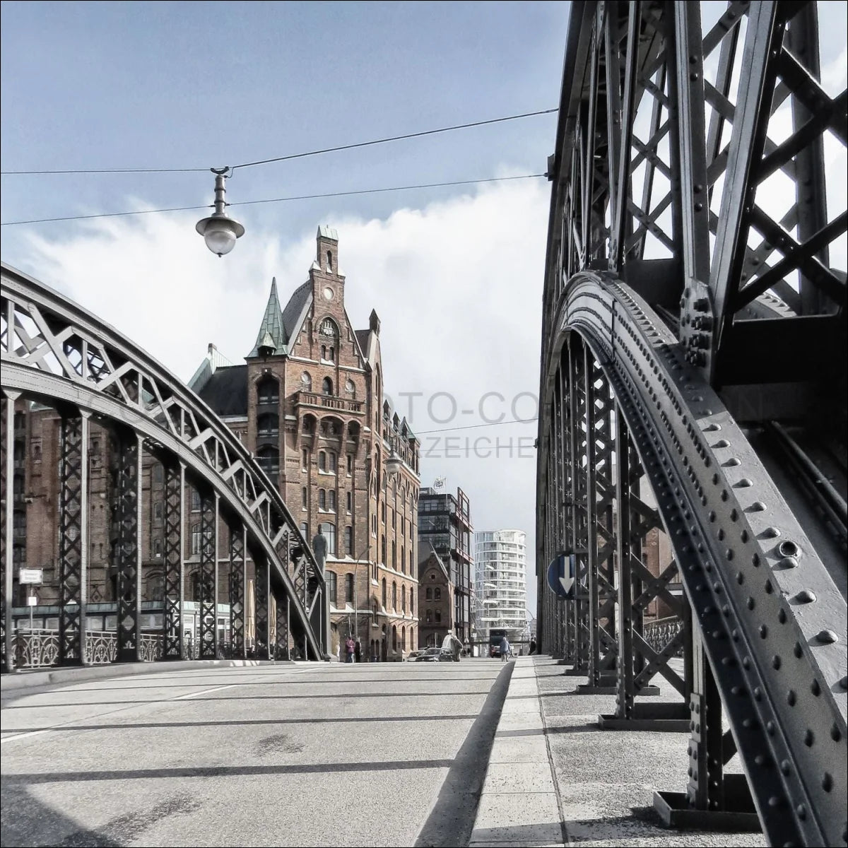 Poster / Druck Hamburg ’Speicherstadt’ HH29Q - Wandbilder