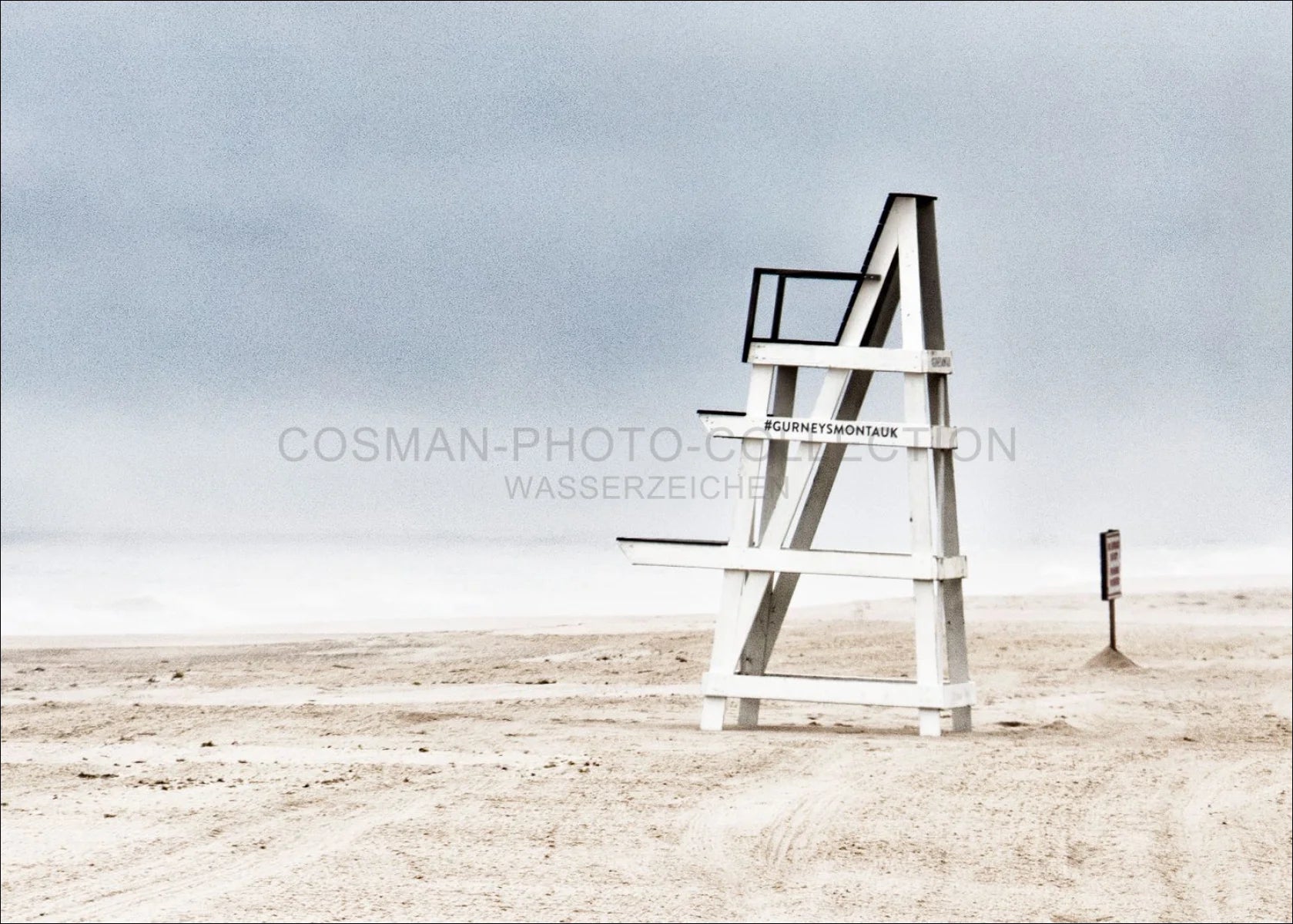 Poster / Druck Hamptons Long Island ’Beach’ HM27A