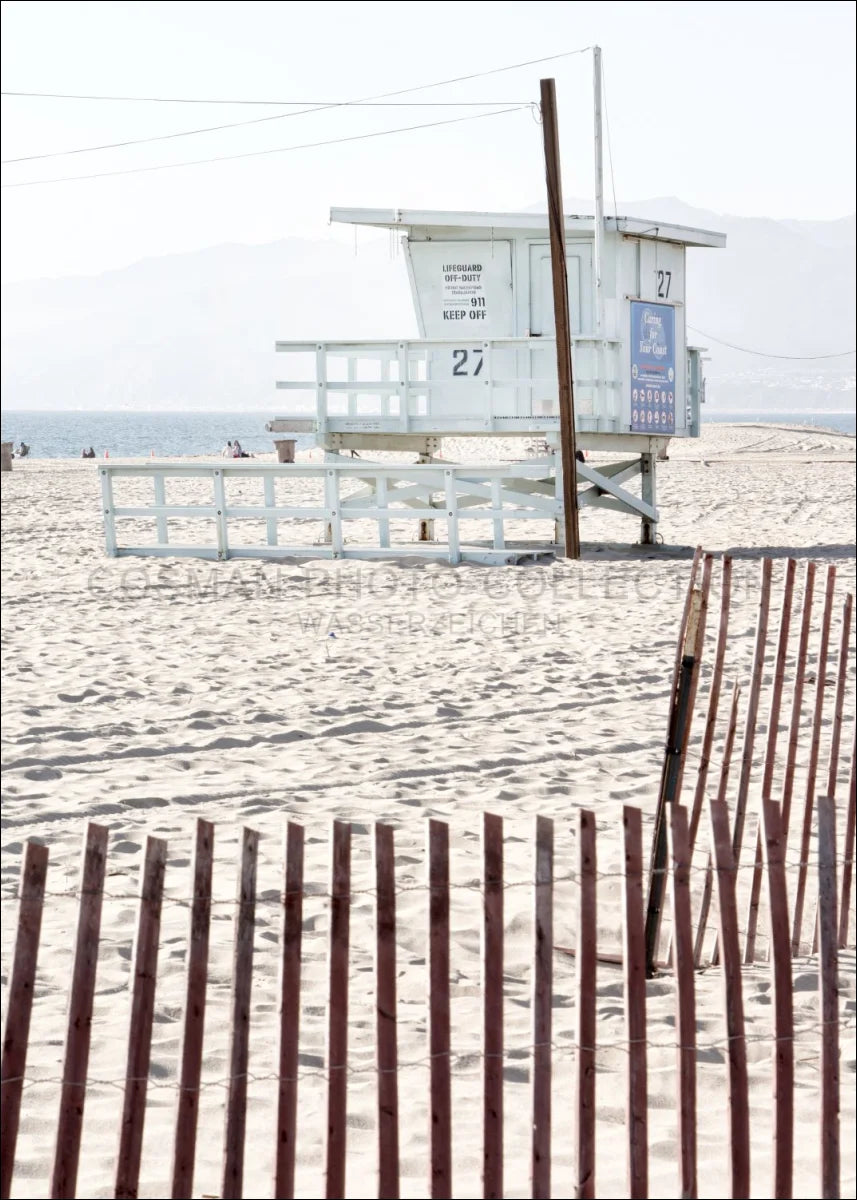 Poster / Druck Kalifornien ’Lifeguard’ K122 - Wandbilder