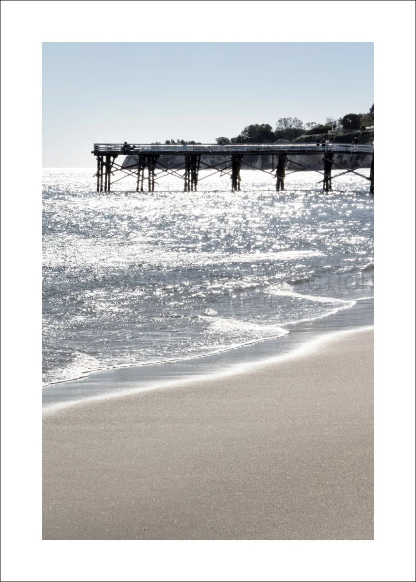 Poster / Druck Kalifornien Malibu ’Pier’ K76 - Wandbilder