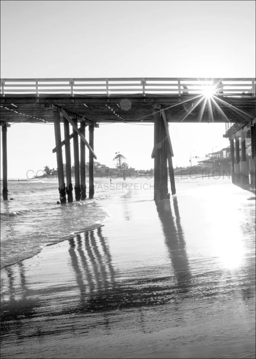 Poster / Druck Kalifornien Malibu ’Pier’ K92 - Wandbilder