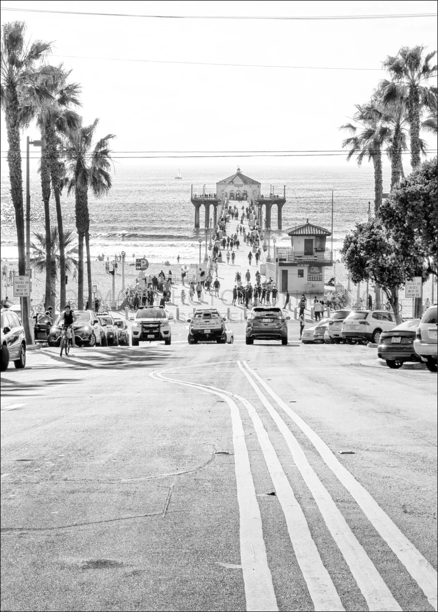 Poster / Druck Kalifornien Manhattan Beach K194 - Wandbilder