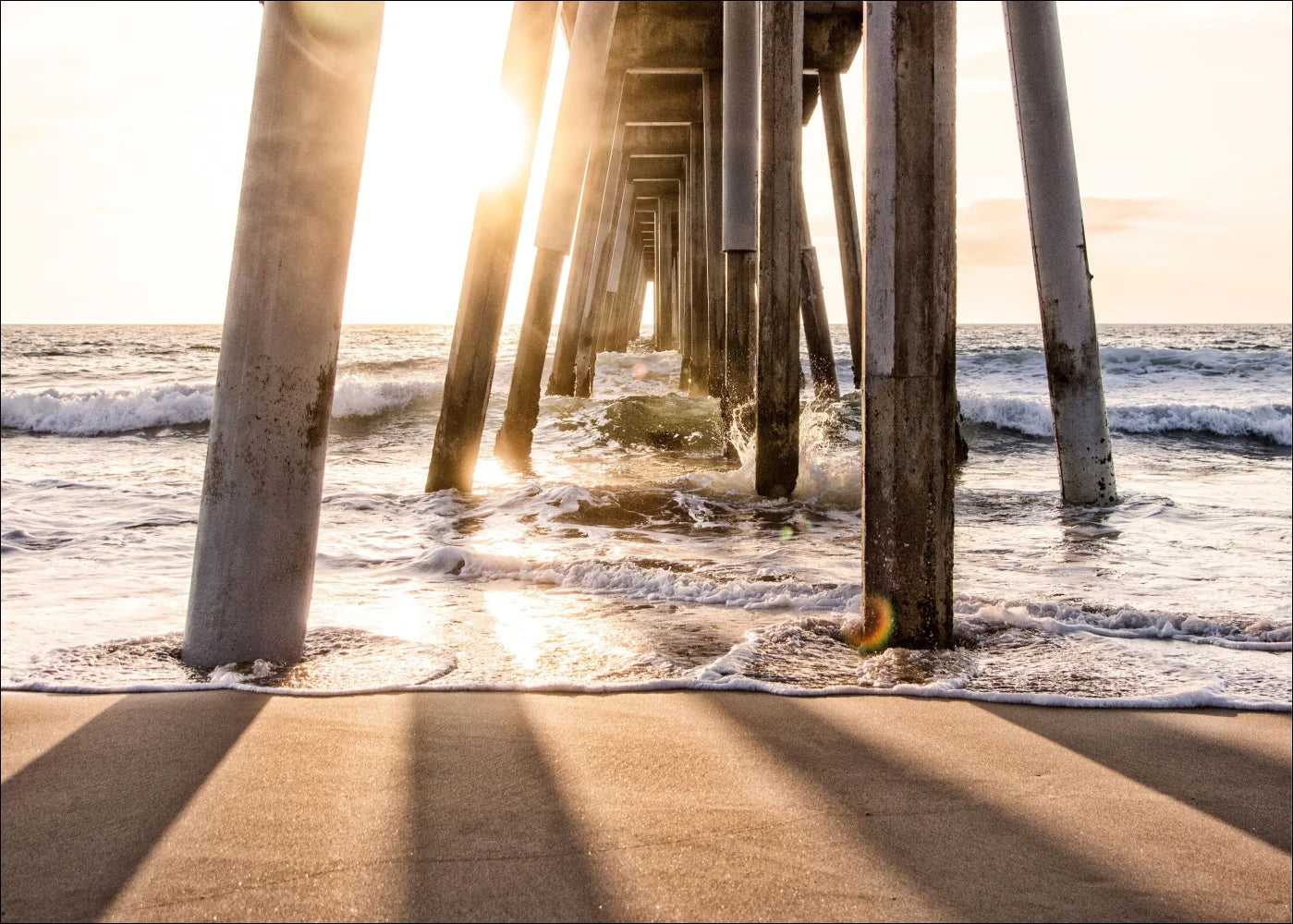 Poster / Print California "Pier" K166