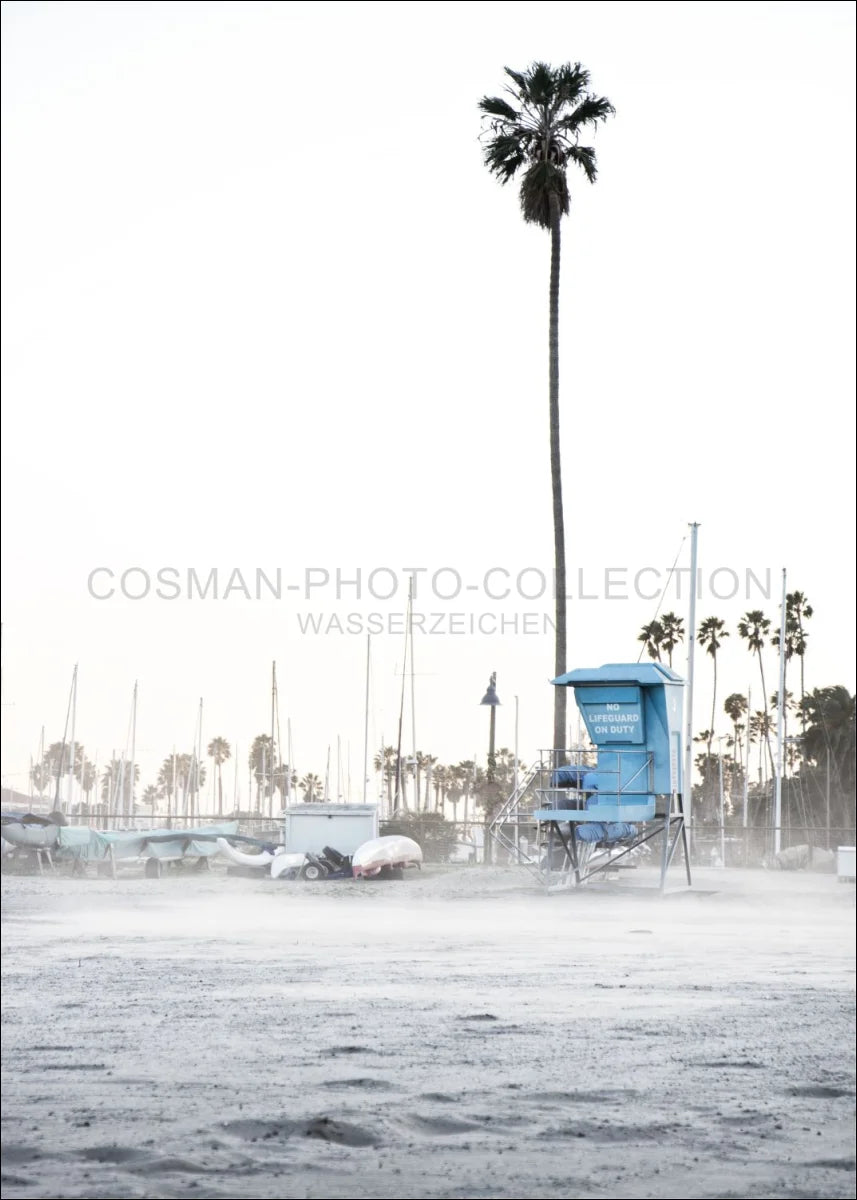 Poster / Druck Kalifornien Santa Barbara ’Beach’ K22