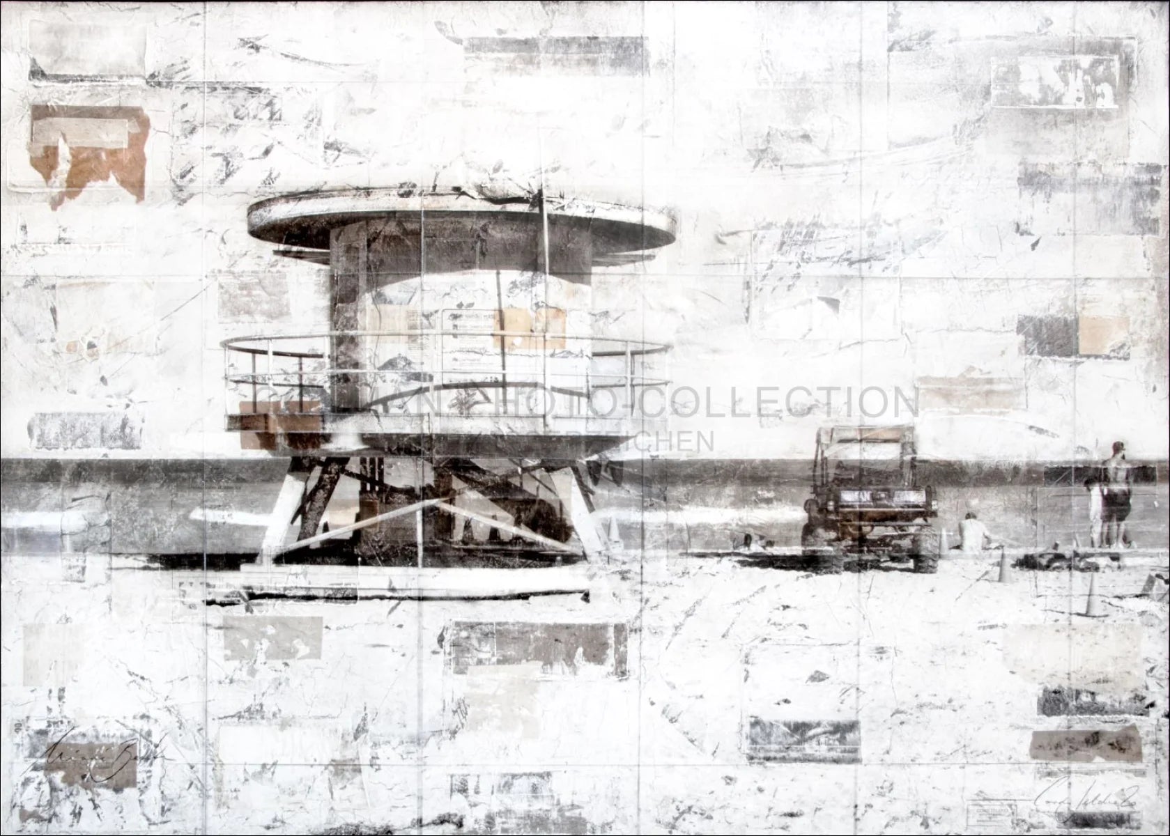 Poster / Druck ’Lifeguard’ Florida Miami Beach GM79