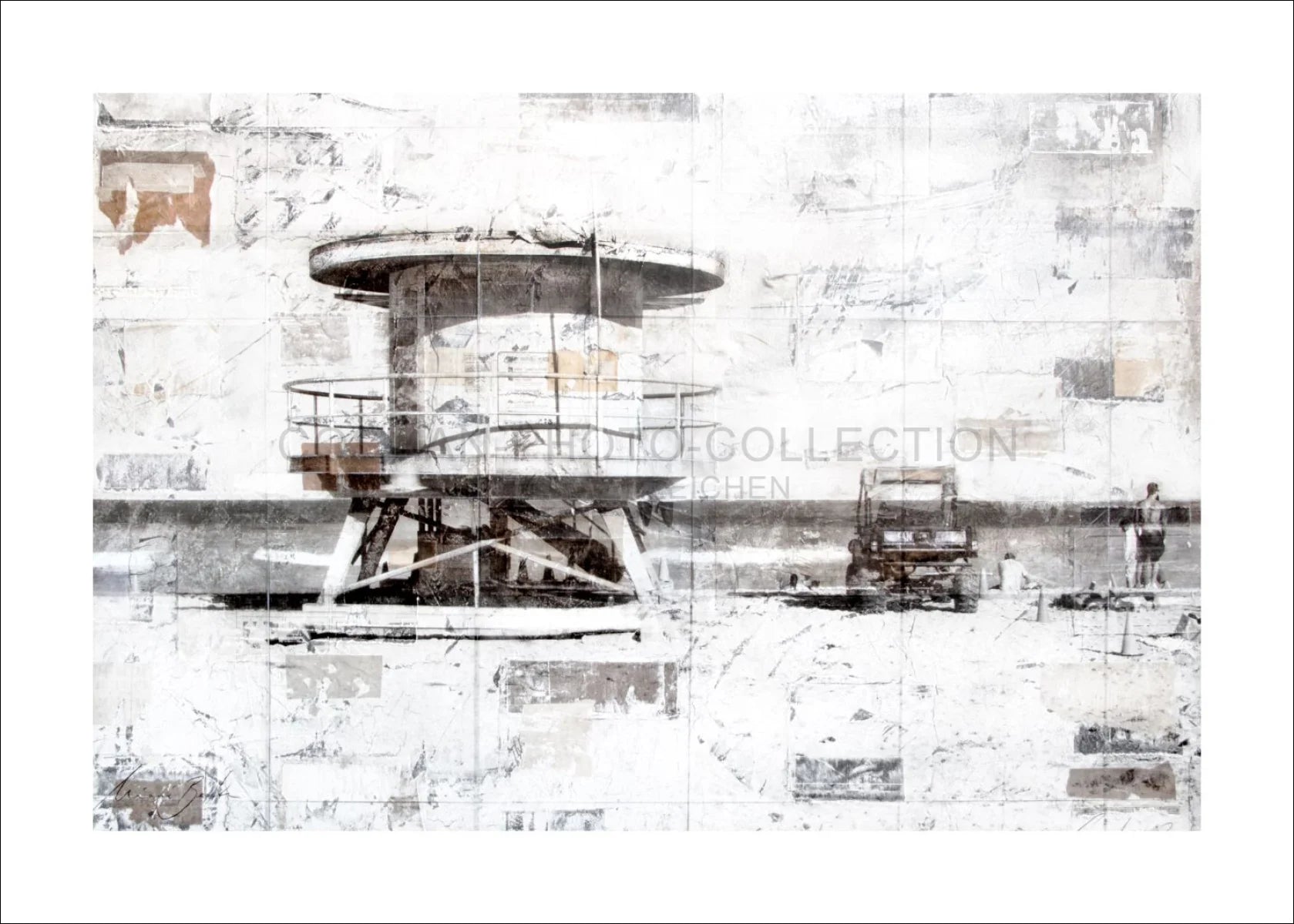 Poster / Druck ’Lifeguard’ Florida Miami Beach GM79