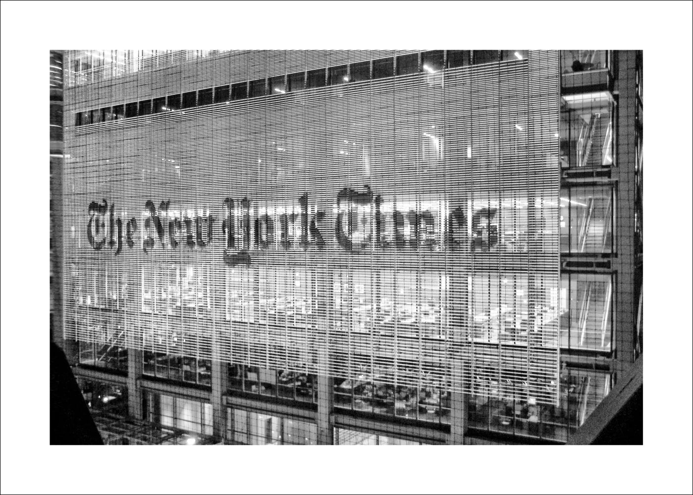 Poster / Print New York "Times" NY98