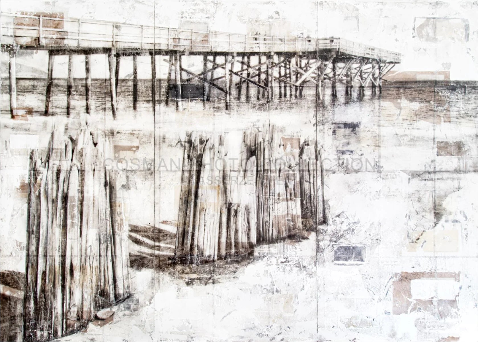 Poster / Druck Pier Kalifornien GM82 - Wandbilder