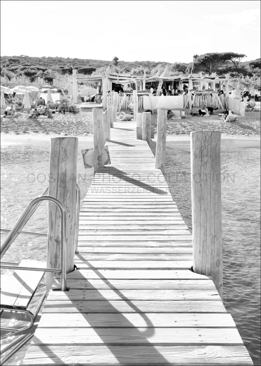 Poster / Druck Saint Tropez ’Beach Le Club 55’ ST44A