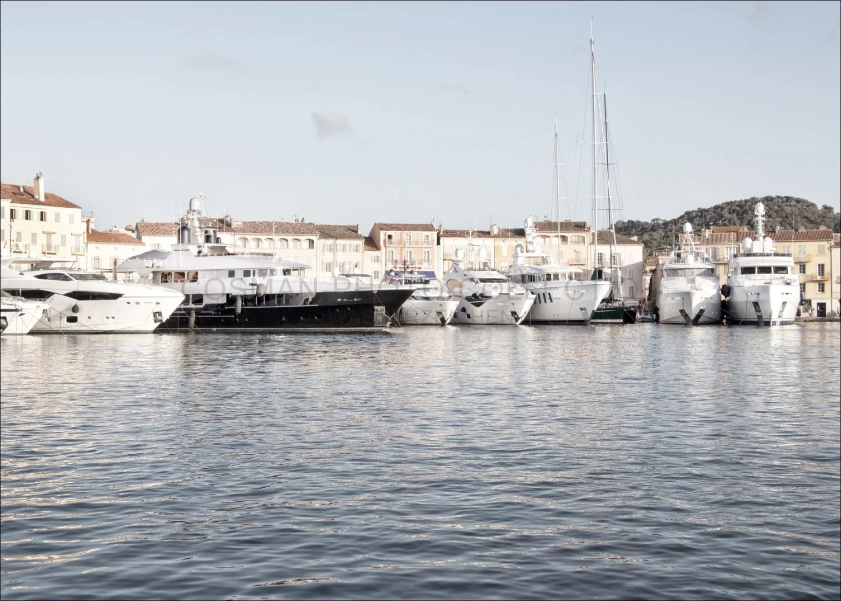 Poster / Druck Saint Tropez ’Hafen’ ST07 - Wandbilder