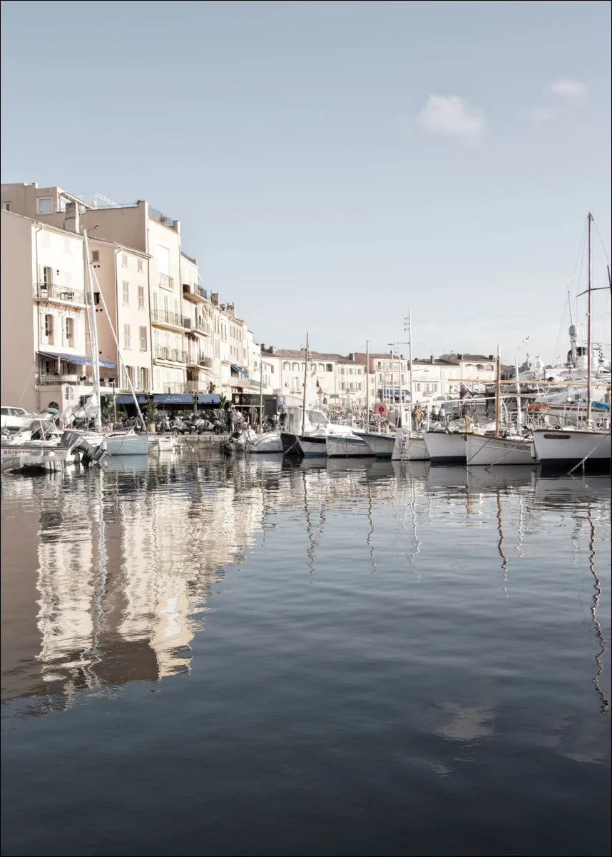 Poster / Druck Saint Tropez ’Hafen’ ST17 - Wandbilder