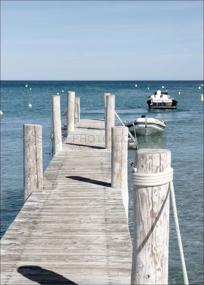 Poster / Druck ’Steg Le Club 55’ Saint Tropez ST38