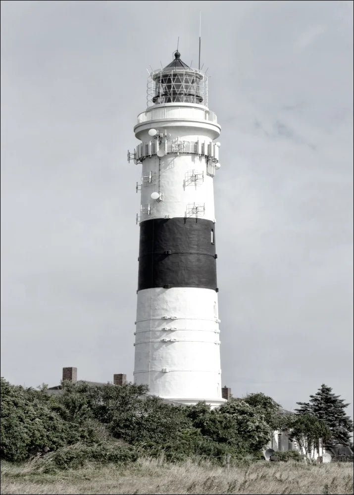 Poster / Druck Sylt Leuchtturm Kampen "Langer Christian" SY54E
