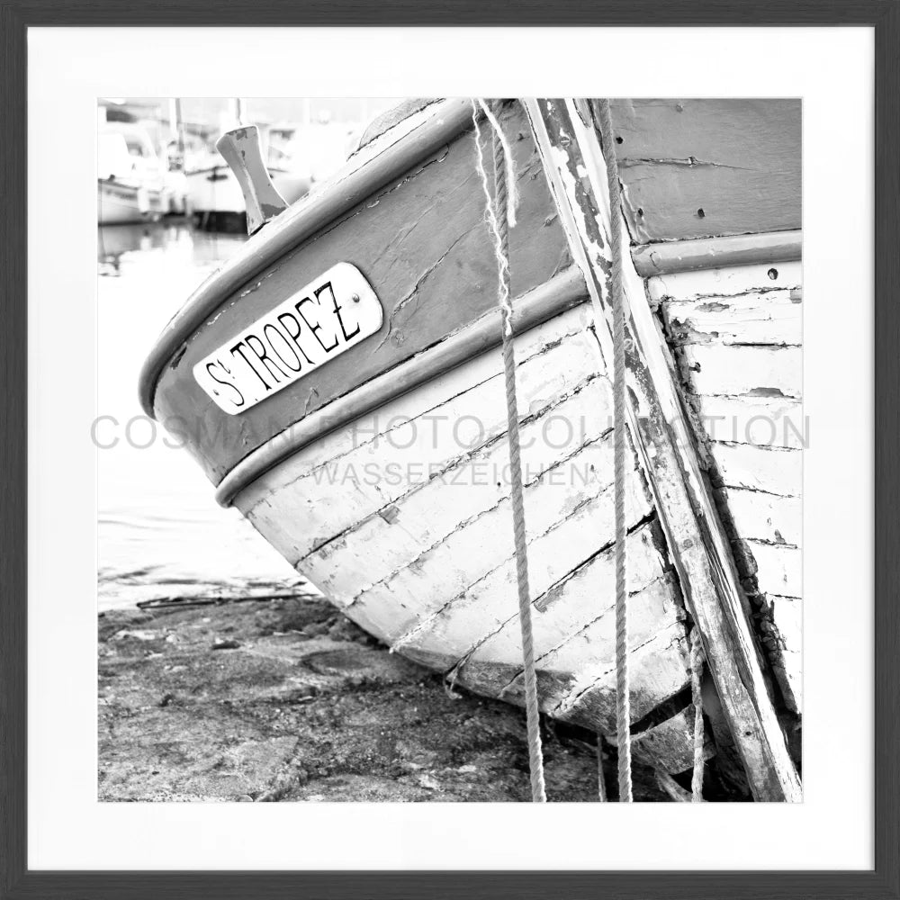 Poster ’Fischerboot’ Saint Tropez ST27Q - Wandbilder