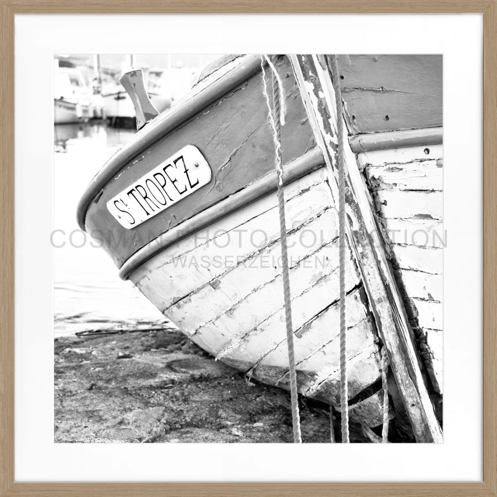 Poster ’Fischerboot’ Saint Tropez ST27Q - Wandbilder