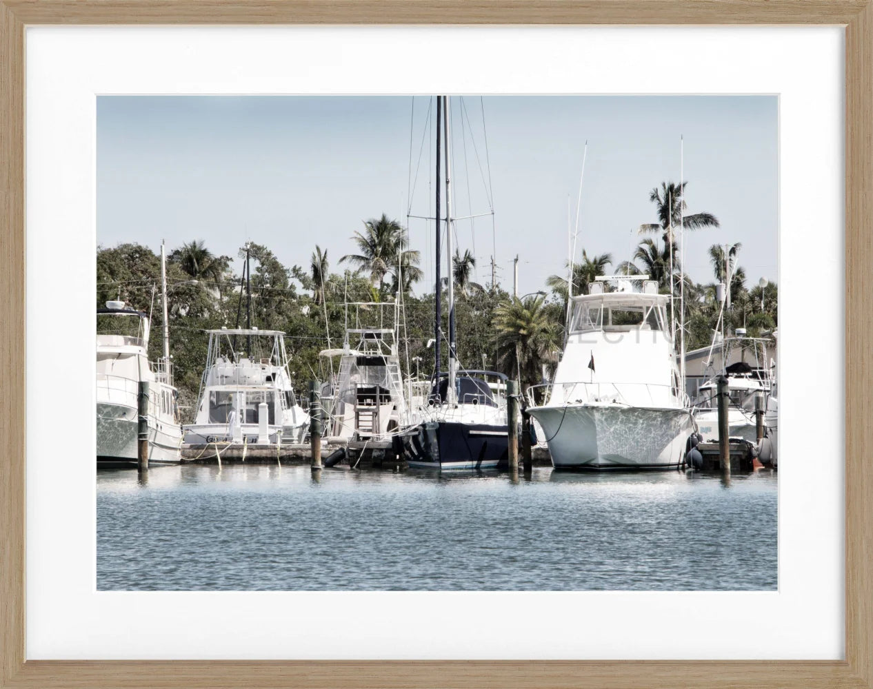 Poster Florida Key West ’Boat’ FL12 - Wandbilder