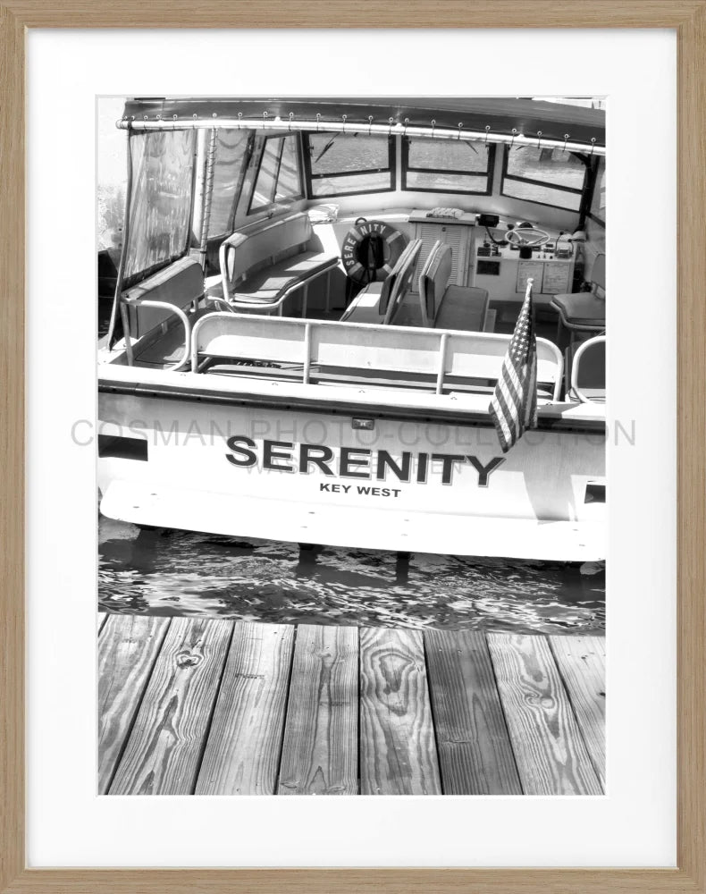 Poster Florida Key West ’Boat’ FL25 - Wandbilder