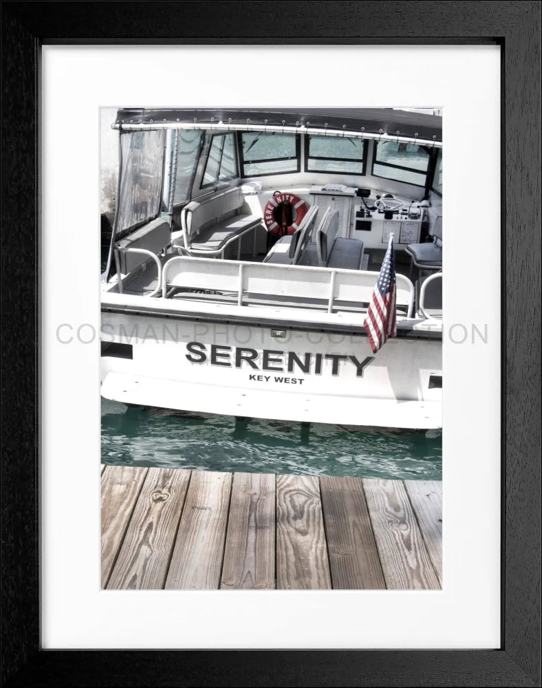 Poster Florida Key West ’Boat’ FL25 - Wandbilder