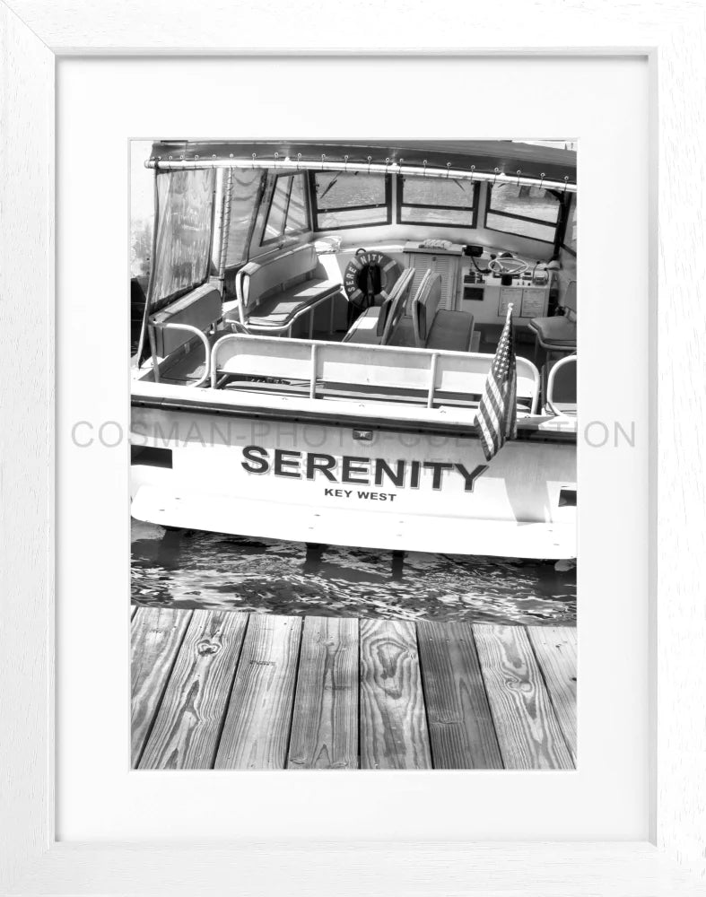 Poster Florida Key West ’Boat’ FL25 - Wandbilder
