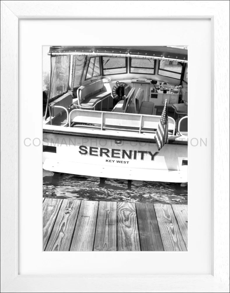 Poster Florida Key West ’Boat’ FL25 - Wandbilder