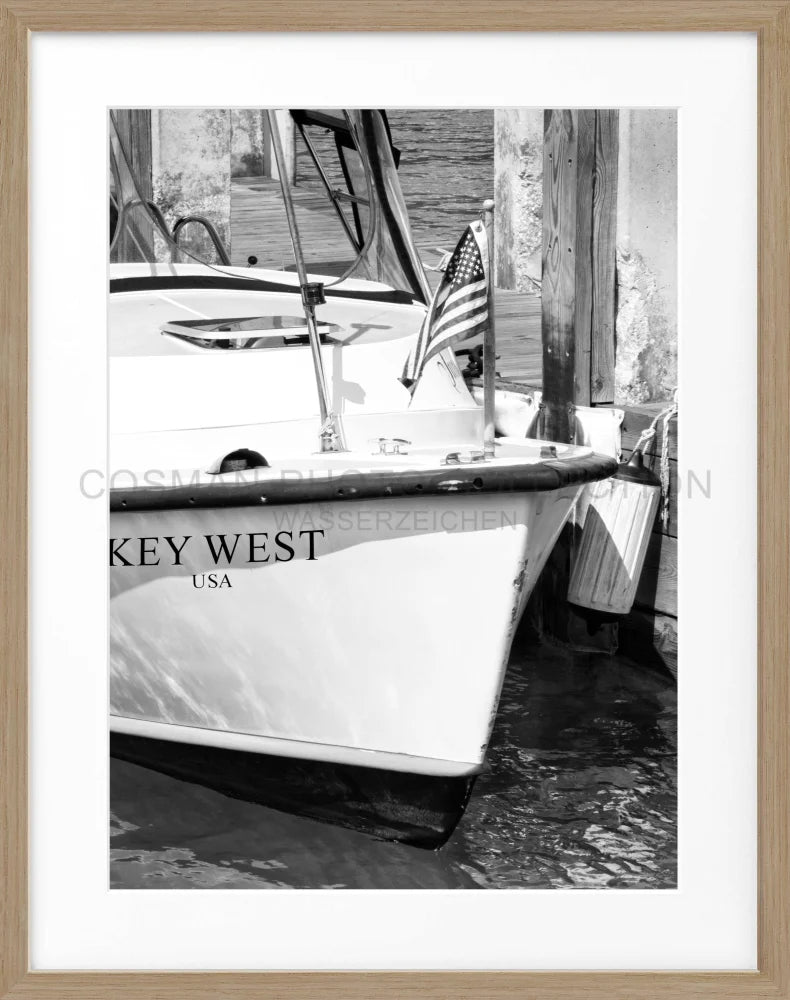 Poster Florida Key West ’Boat’ FL33 - Wandbilder