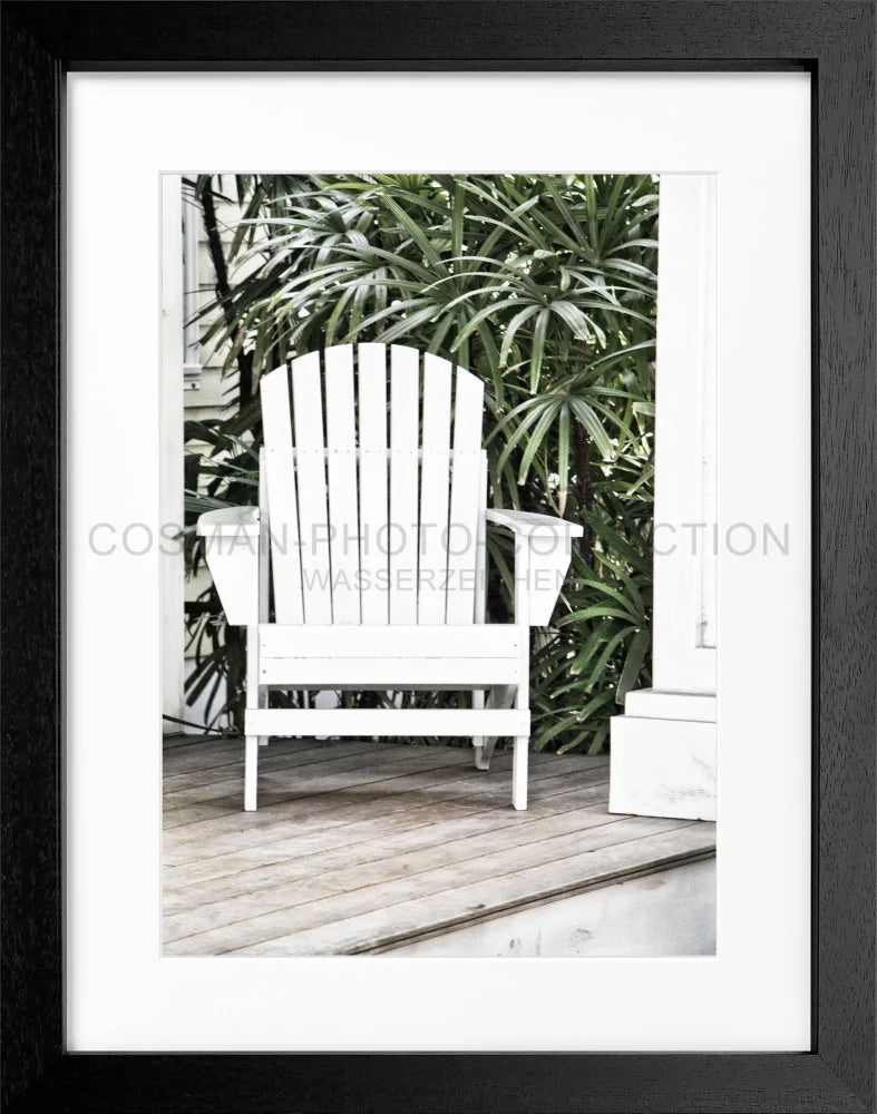 Poster Florida Key West ’Deckchair’ FL34 - Wandbilder