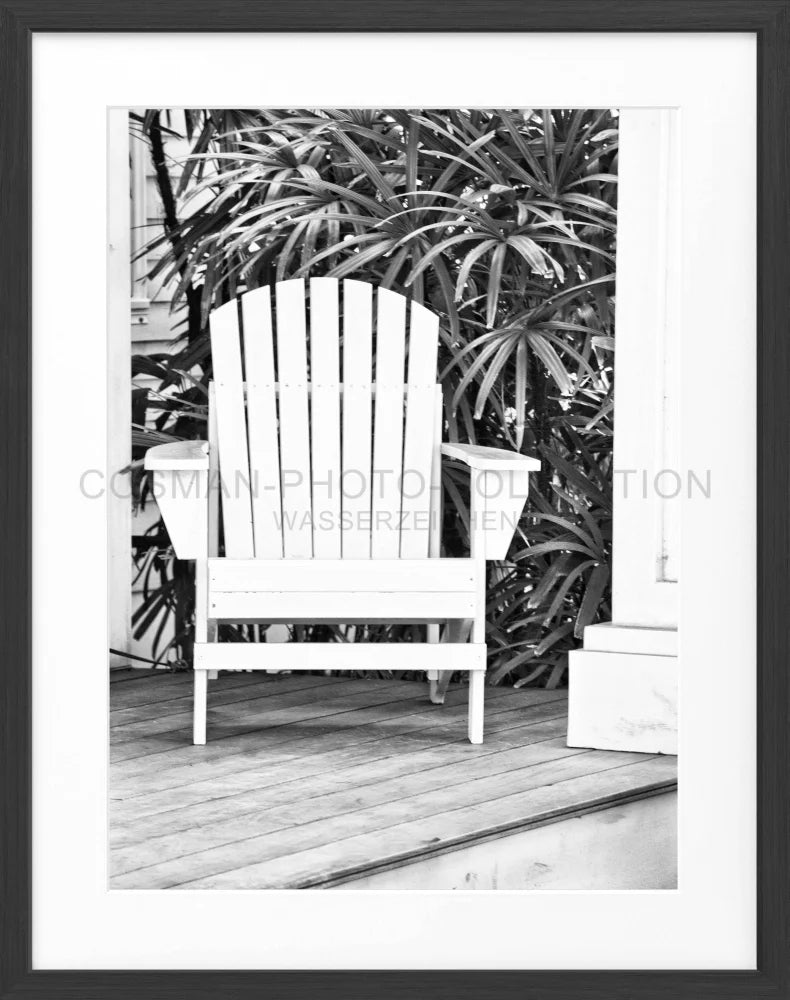 Poster Florida Key West ’Deckchair’ FL34 - Wandbilder