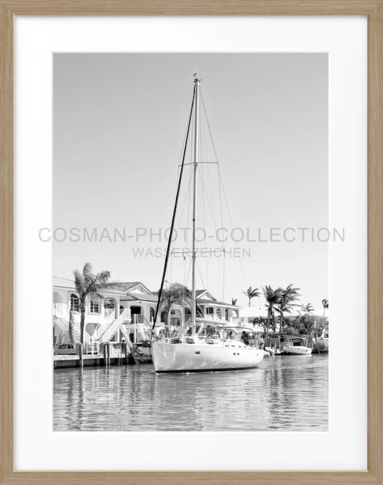 Poster Florida Keys ’Boat’ FL35 - Wandbilder