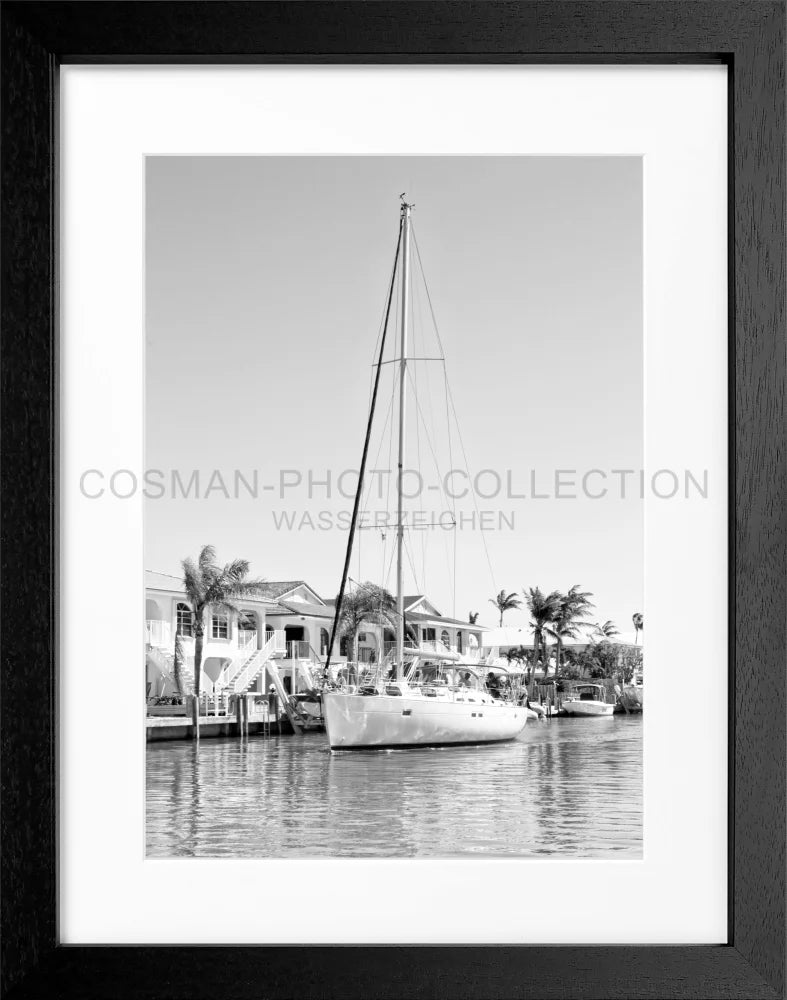 Poster Florida Keys ’Boat’ FL35 - Wandbilder