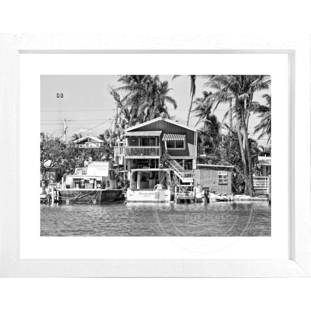 Poster mit Rahmen Florida Keys FL01 - Wandbilder