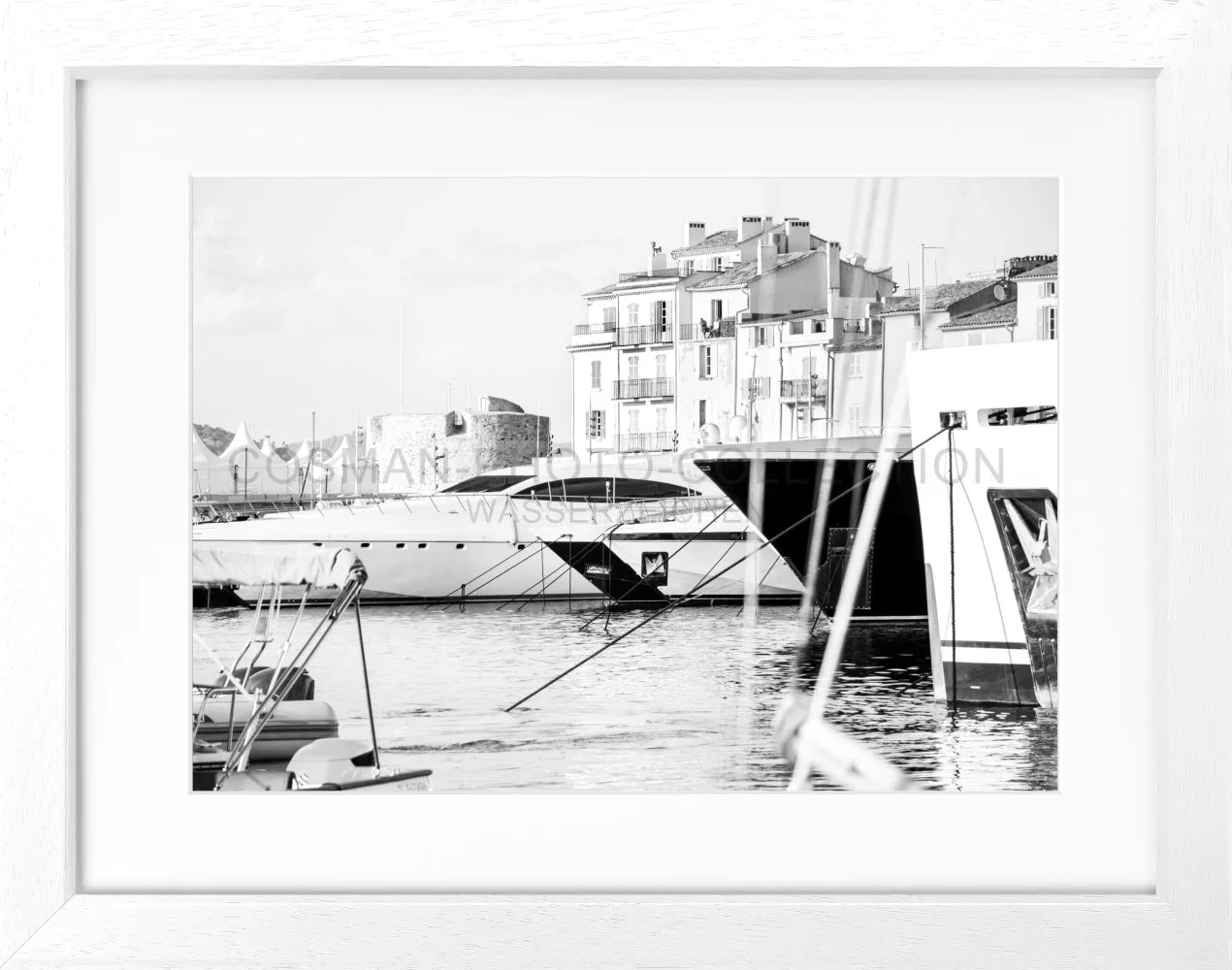 Poster ’Hafen’ Saint Tropez ST01 - Wandbilder