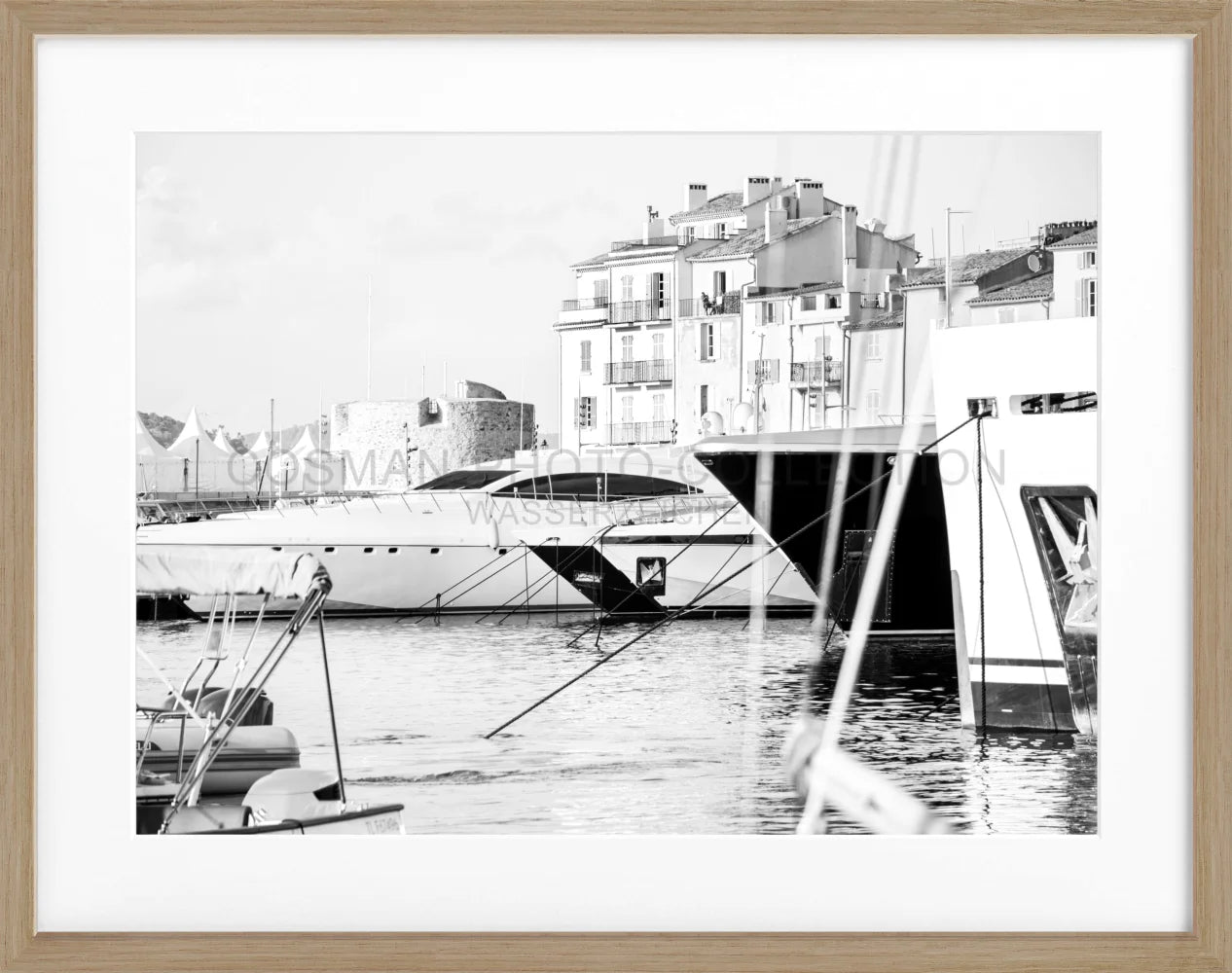 Poster ’Hafen’ Saint Tropez ST01 - Wandbilder