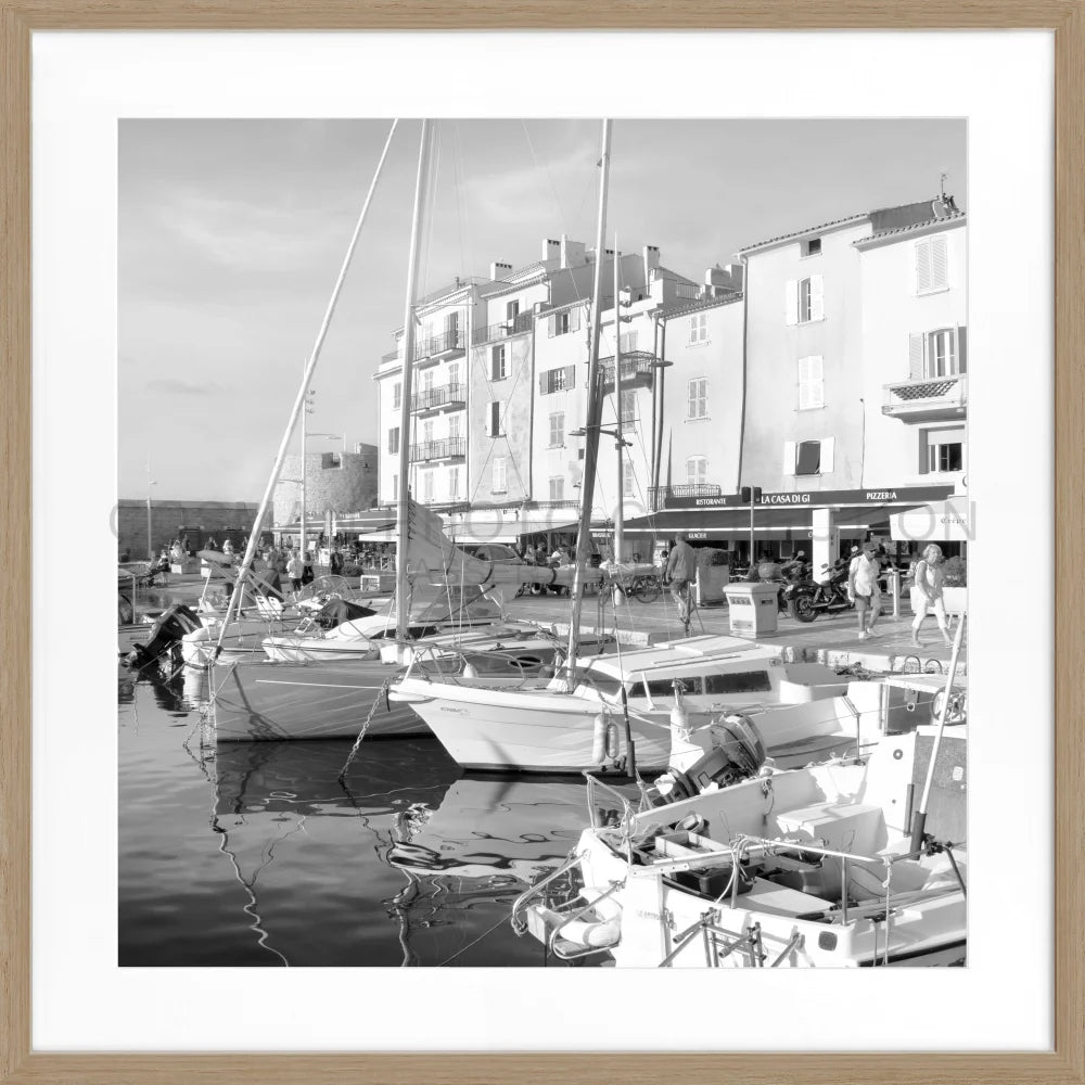 Poster ’Hafen’ Saint Tropez ST15Q - Wandbilder