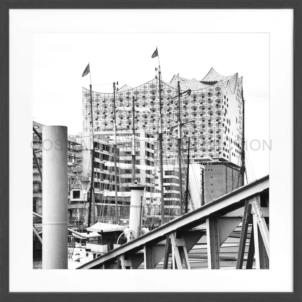 Zeitloses Skyline Kunstposter