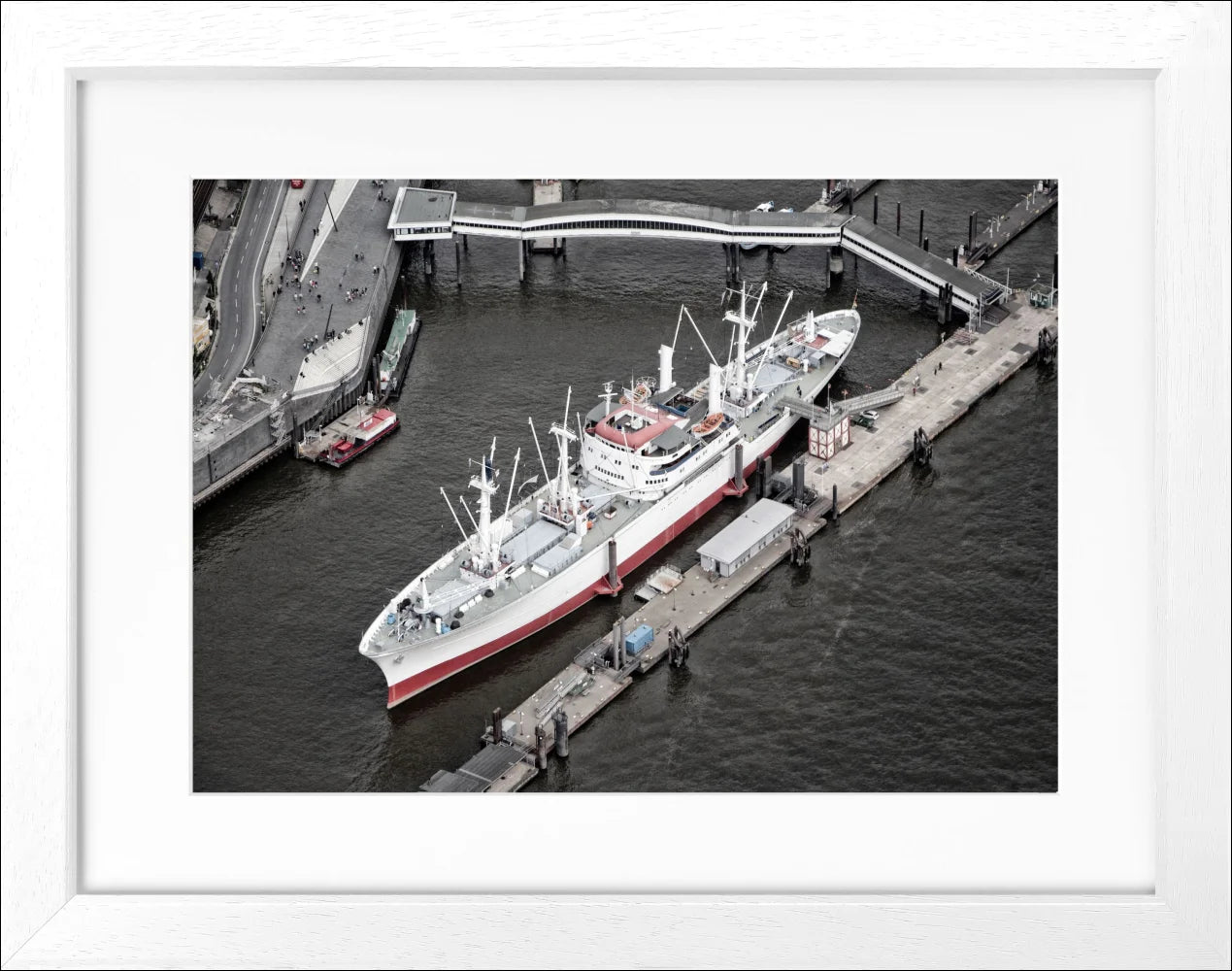 Poster Hamburg Hafen ’Cap San Diego’ HH12 - Wandbilder