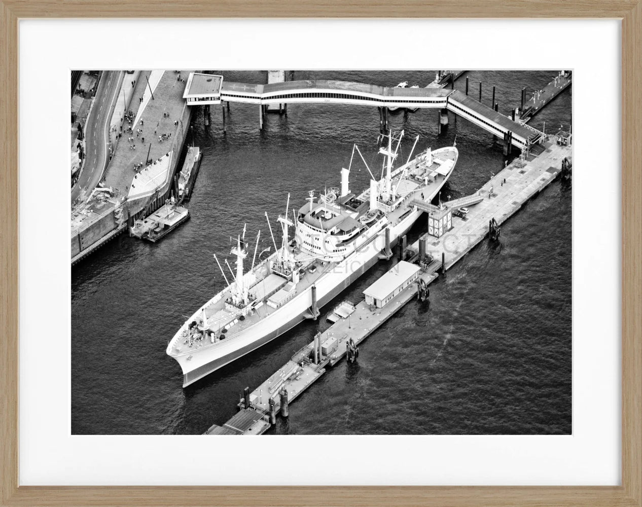 Poster Hamburg Hafen ’Cap San Diego’ HH12 - Wandbilder