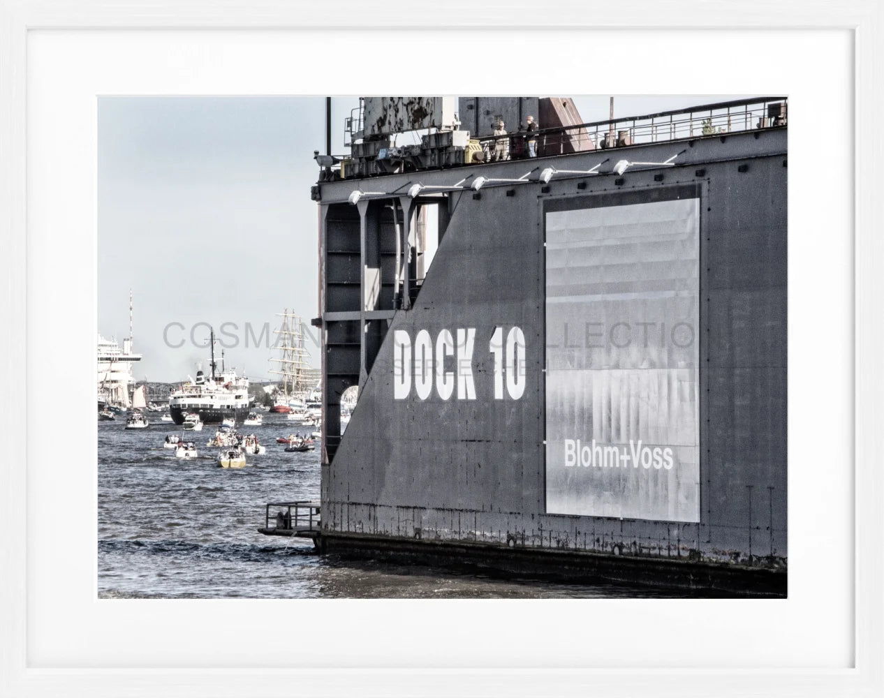 Poster Hamburg Hafen ’Dock 10’ HH27 - Wandbilder